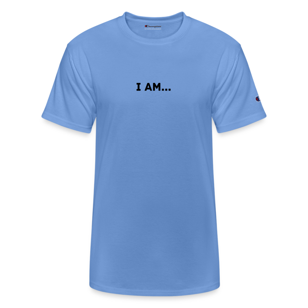 I AM... LIMITLESS IN MY POTENTIAL Champion Unisex T-Shirt - sky blue