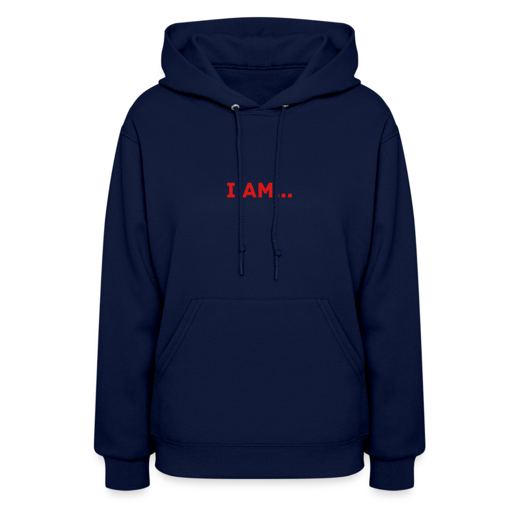 I AM... Women's Hoodie - navy