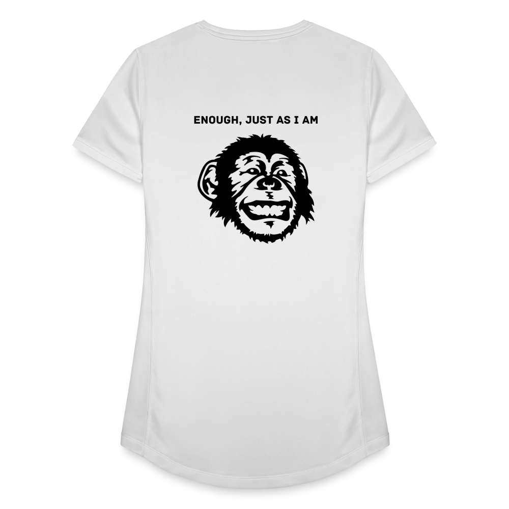 I AM... Adidas Women's Recycled Performance T-Shirt - white