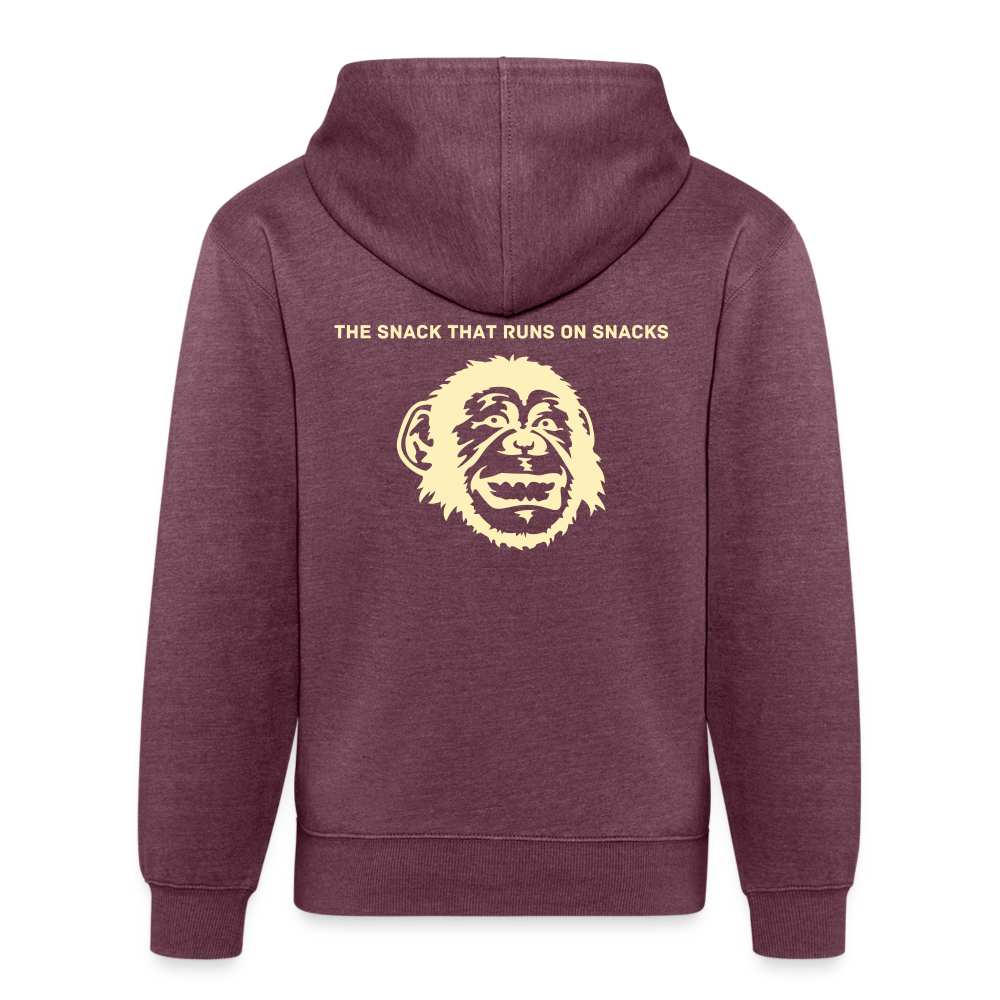 I AM... Unisex Organic Hoodie - heather burgundy
