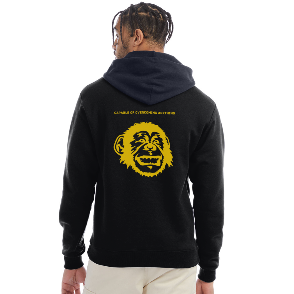 I AM... Champion Unisex Powerblend Hoodie - black