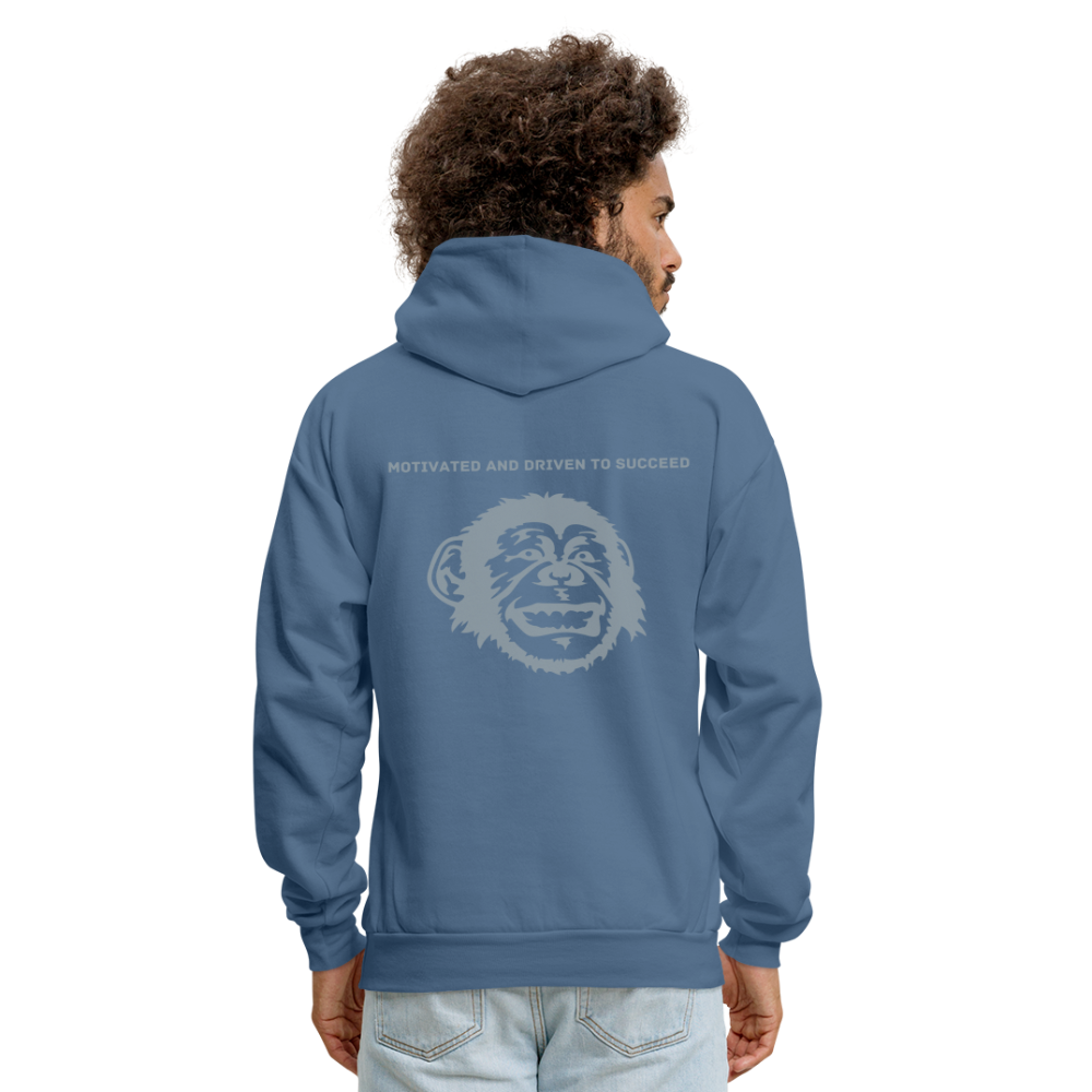I AM... Men's Hoodie - denim blue