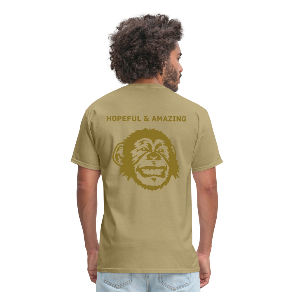 I AM... HOPEFUL & AMAZING Unisex Classic T-Shirt - khaki