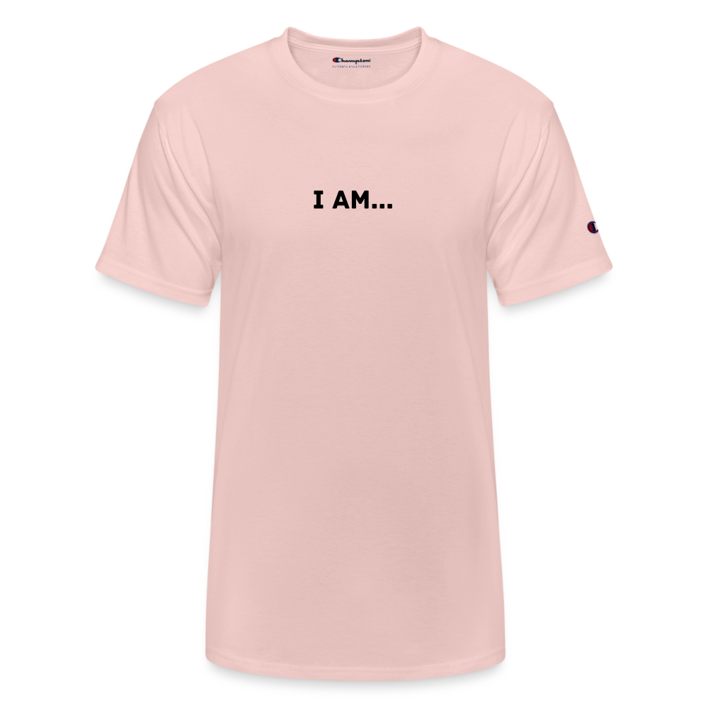 I AM... LIMITLESS IN MY POTENTIAL Champion Unisex T-Shirt - blush pink 