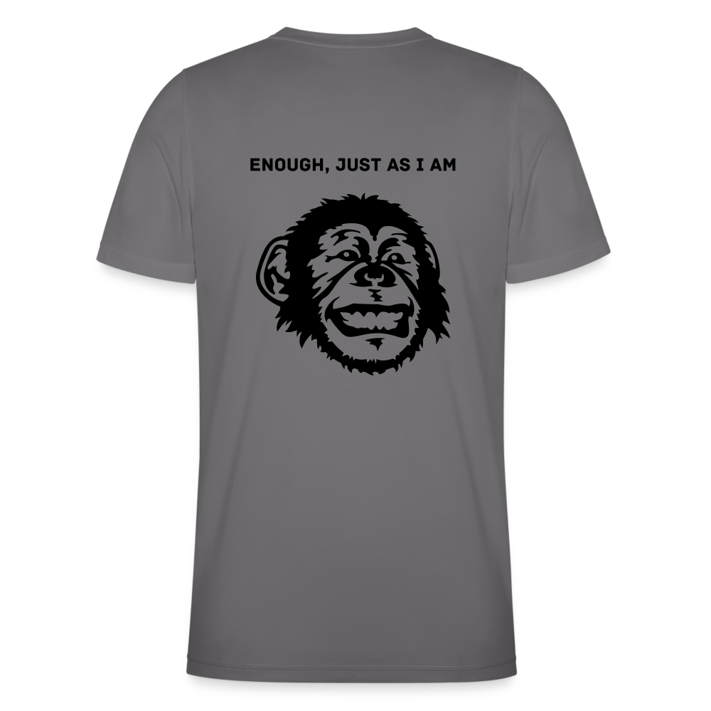 I AM... Adidas Men's Recycled Performance T-Shirt - slate