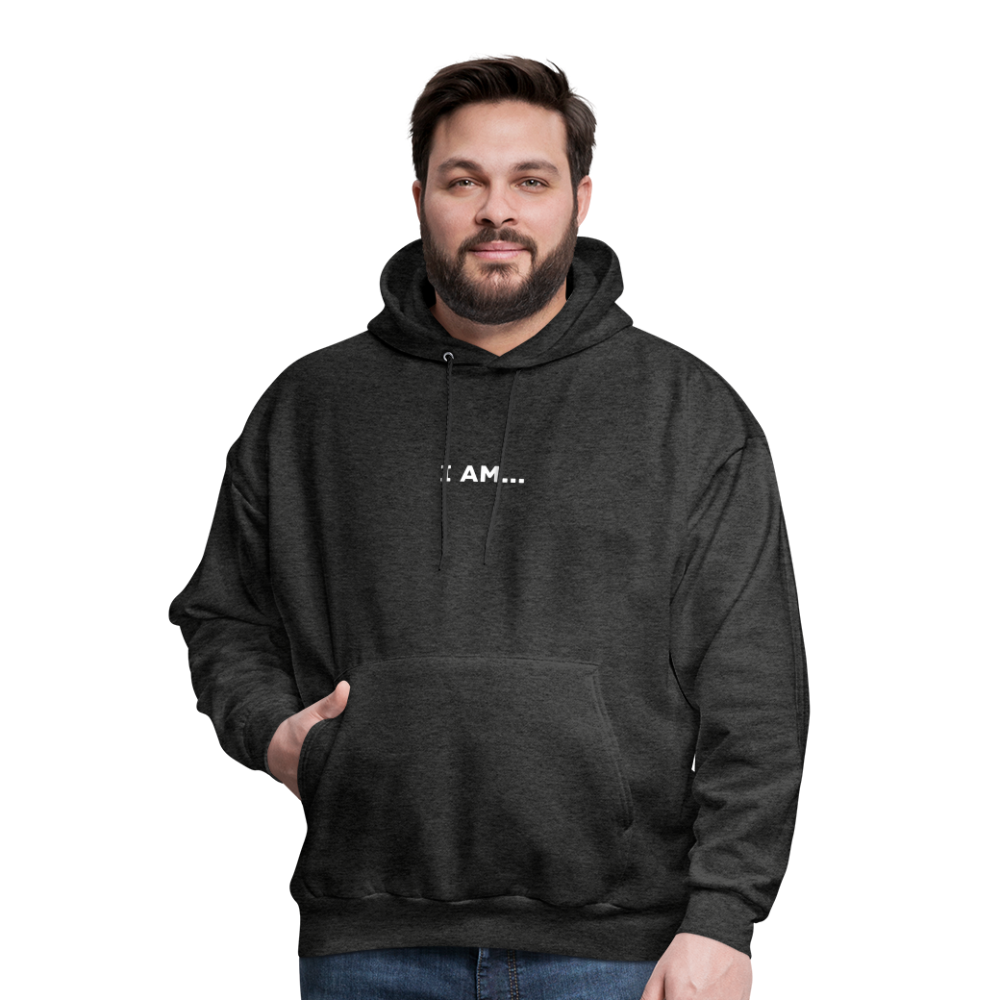 I AM... Men's Hoodie - charcoal grey