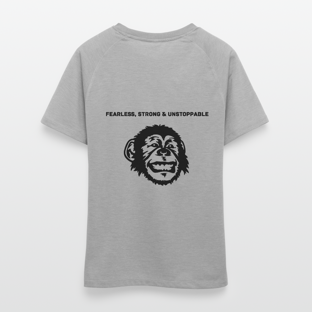 I AM... Adidas Women's Blended T-shirt - gray marble